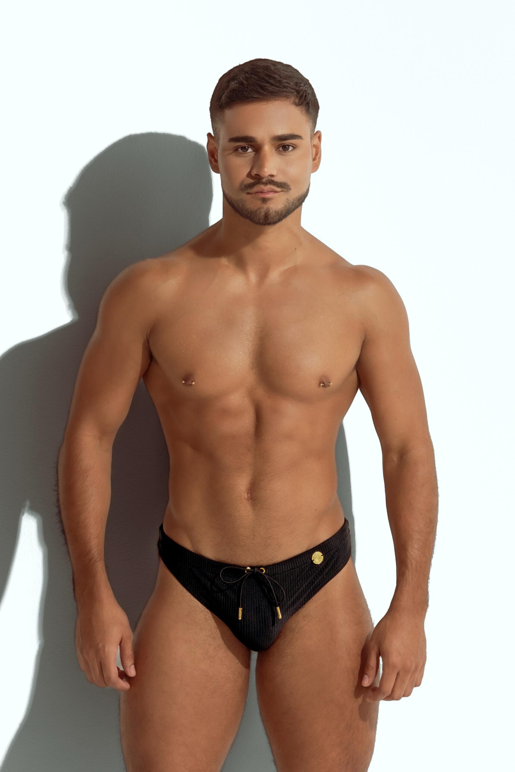 Swim Thong Black Sky