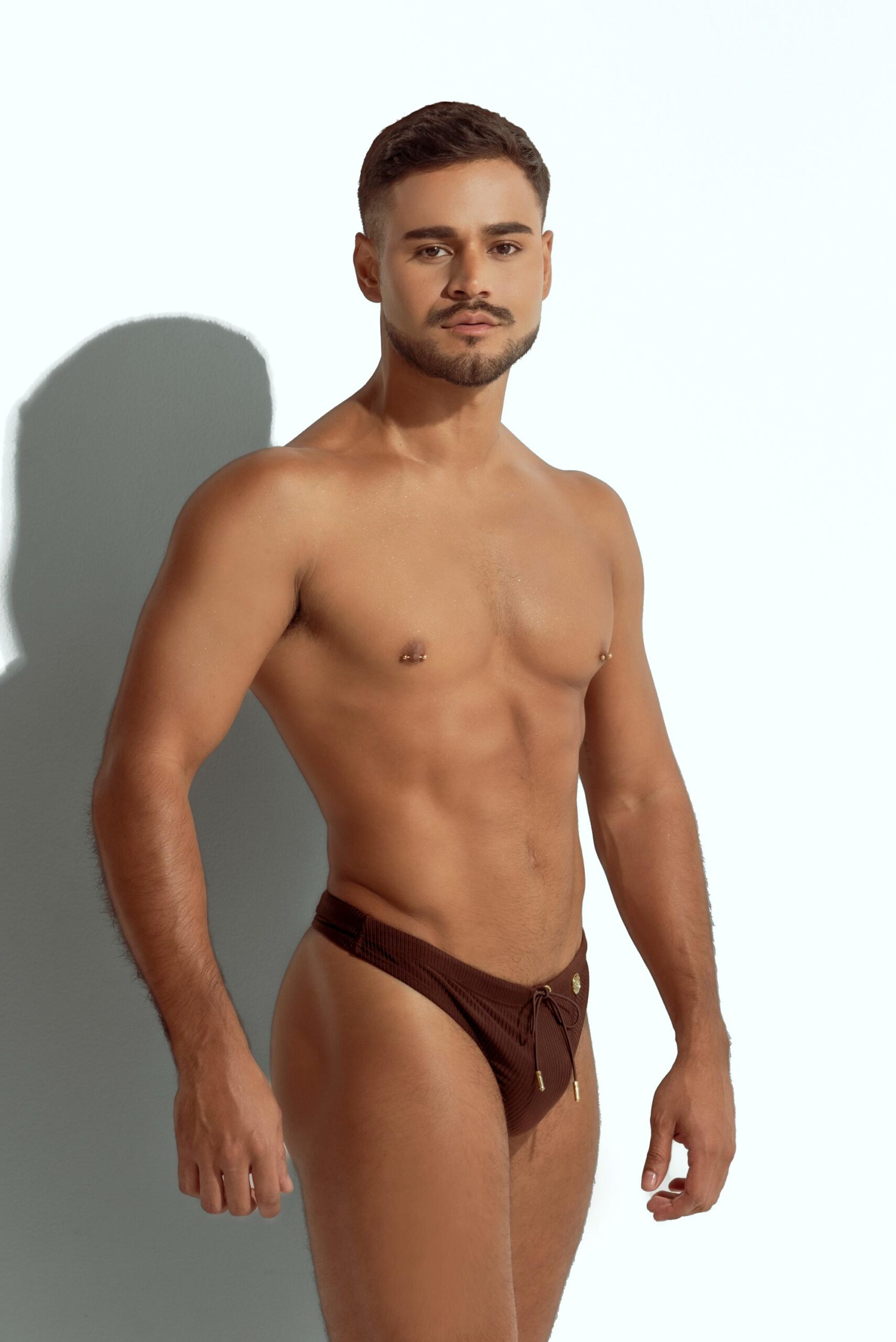 Swim Thong Coffee Brown ()