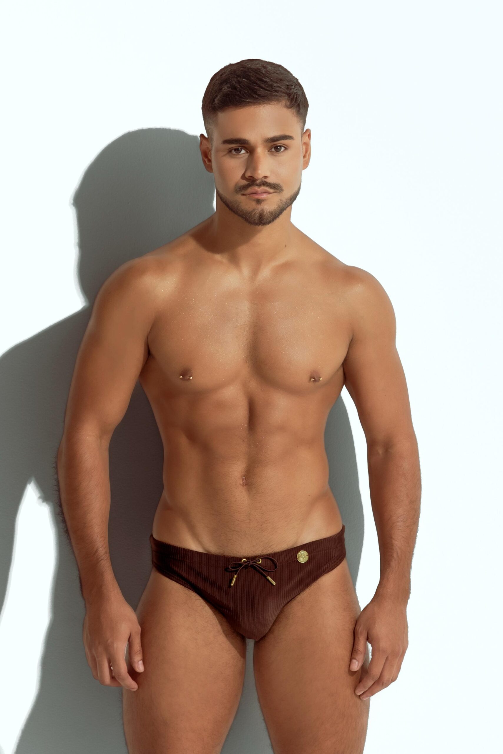 The Siren Swim Brief Coffee Brown ()