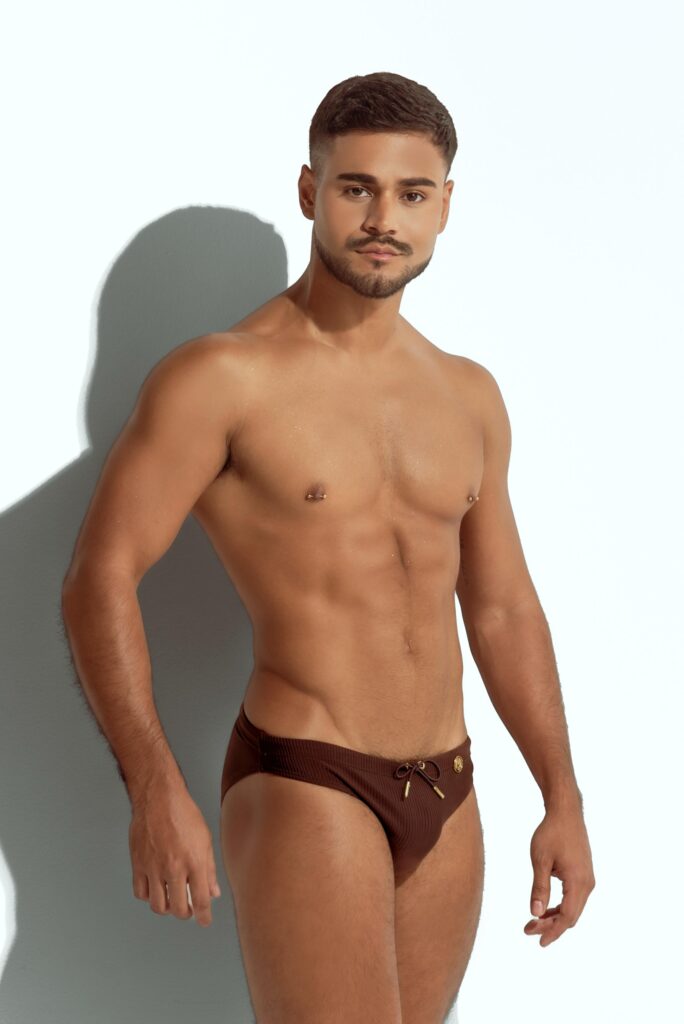 The Siren Swim Brief Coffee Brown ()