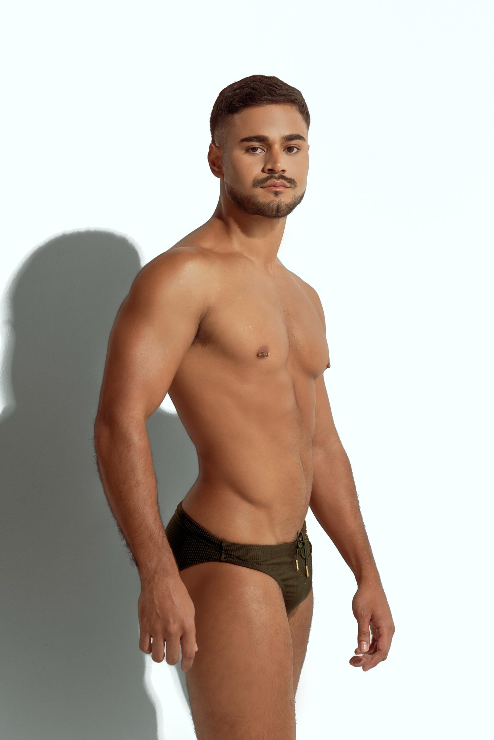 The Siren Swim Brief Jungle Green ()