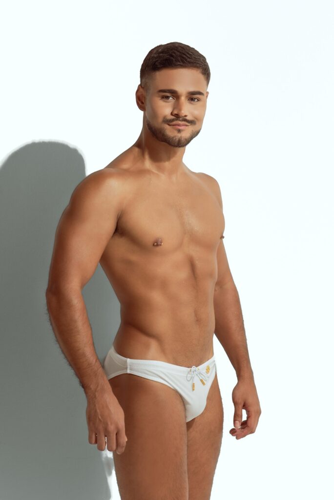The Siren Swim Brief Luna Blanca ()