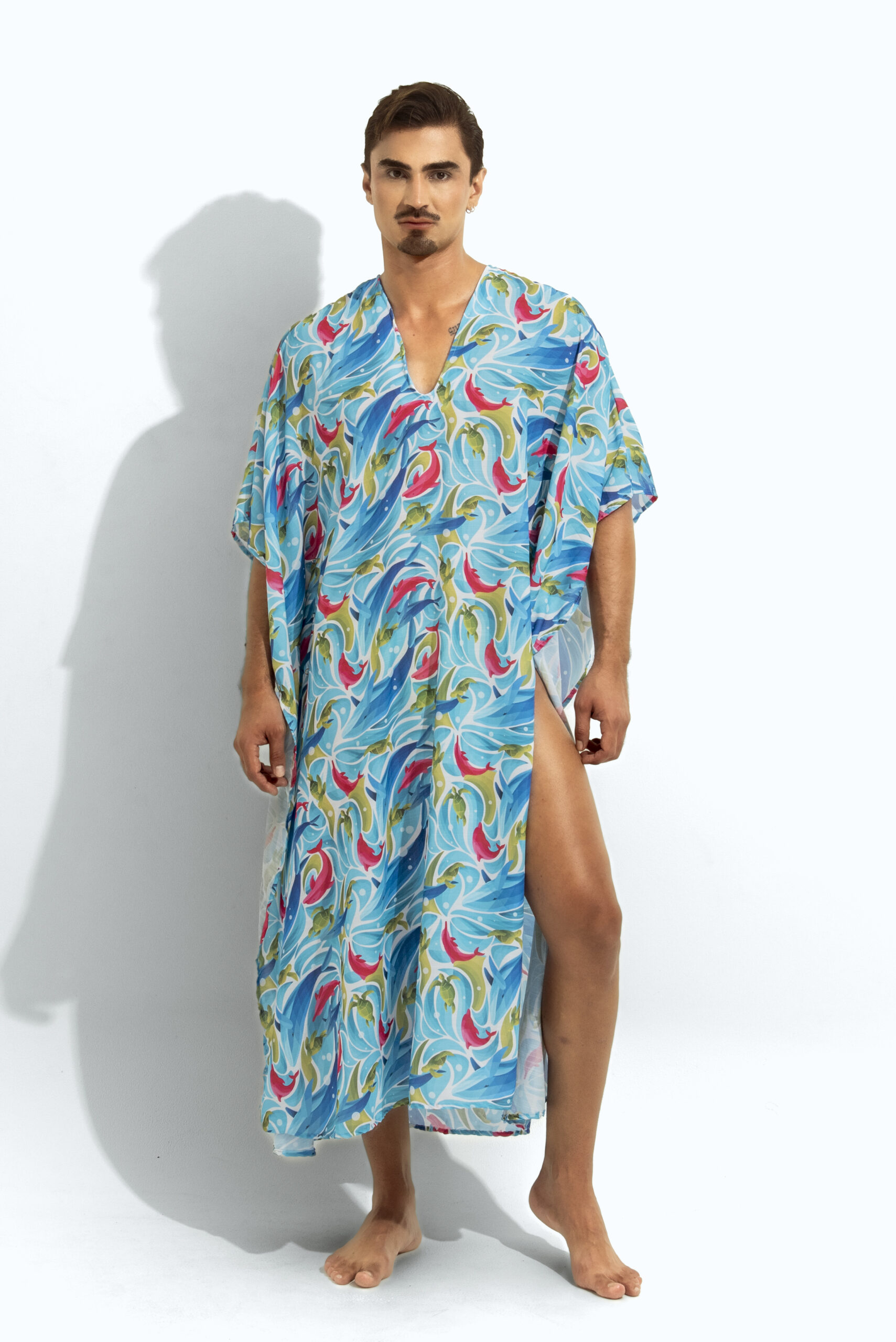 Caftan for men Aqua Current