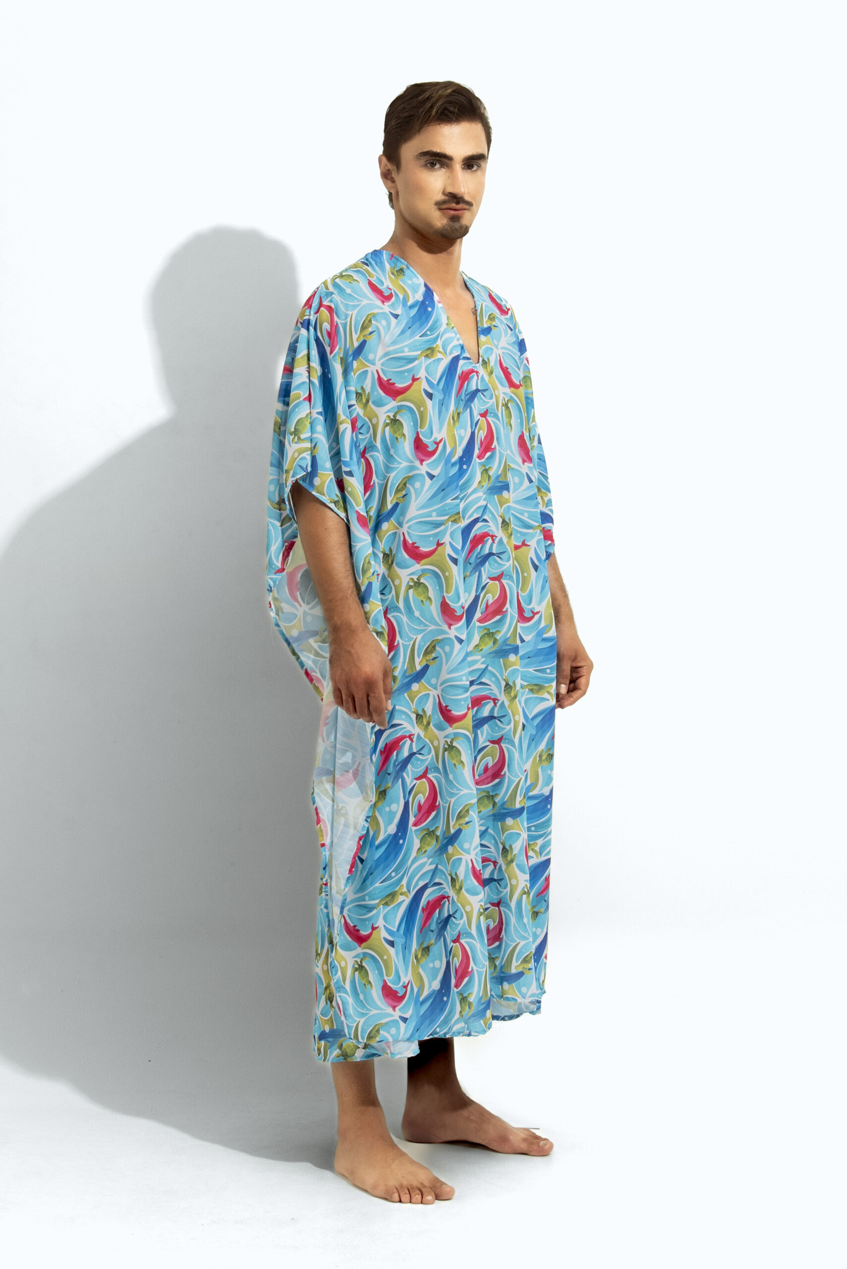 Caftan for men Aqua Current