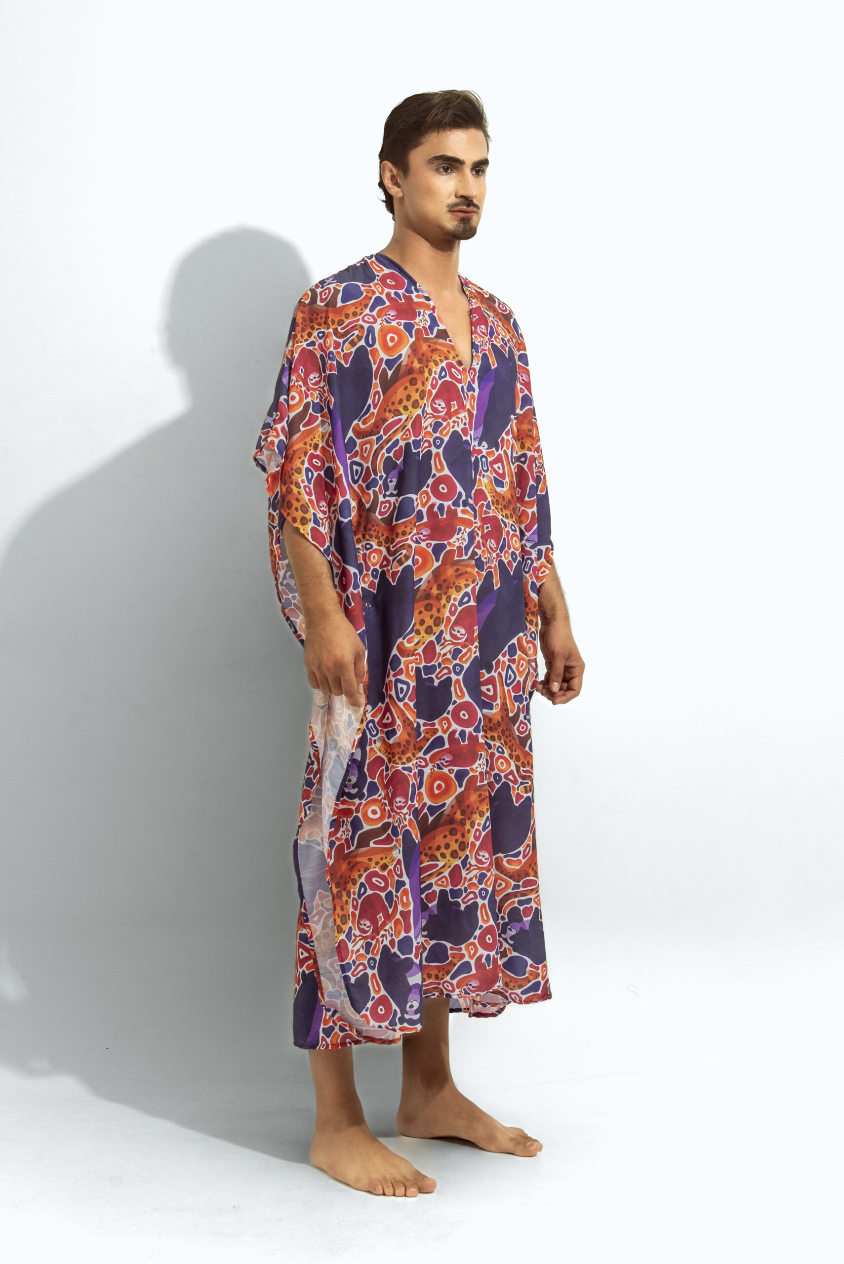 Caftan for men Fur Isntinct