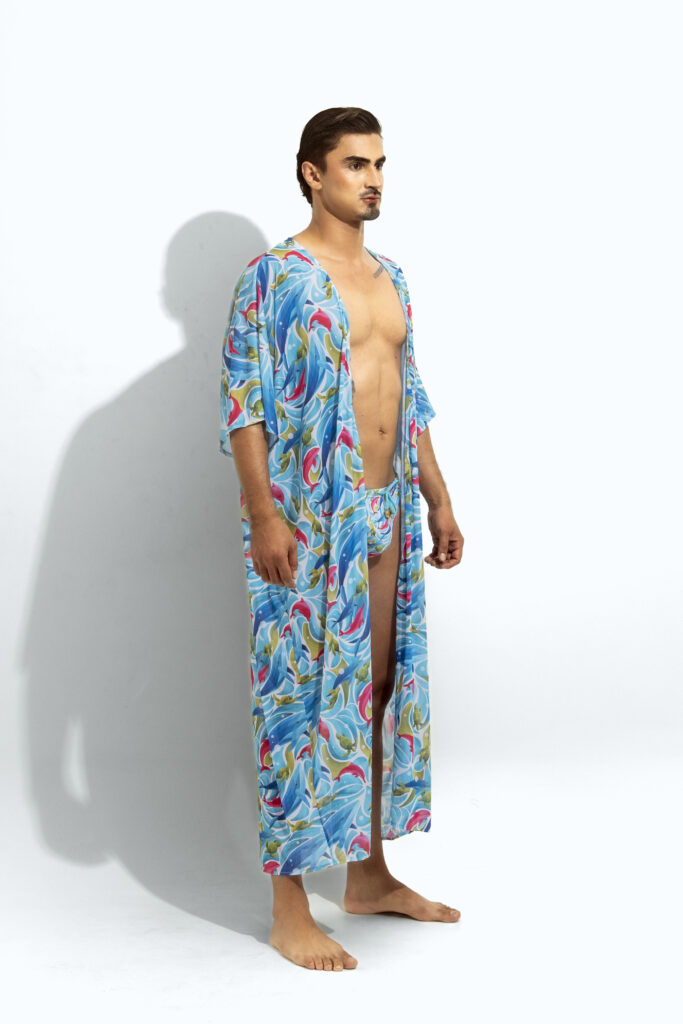 Cover up for men Aqua Current