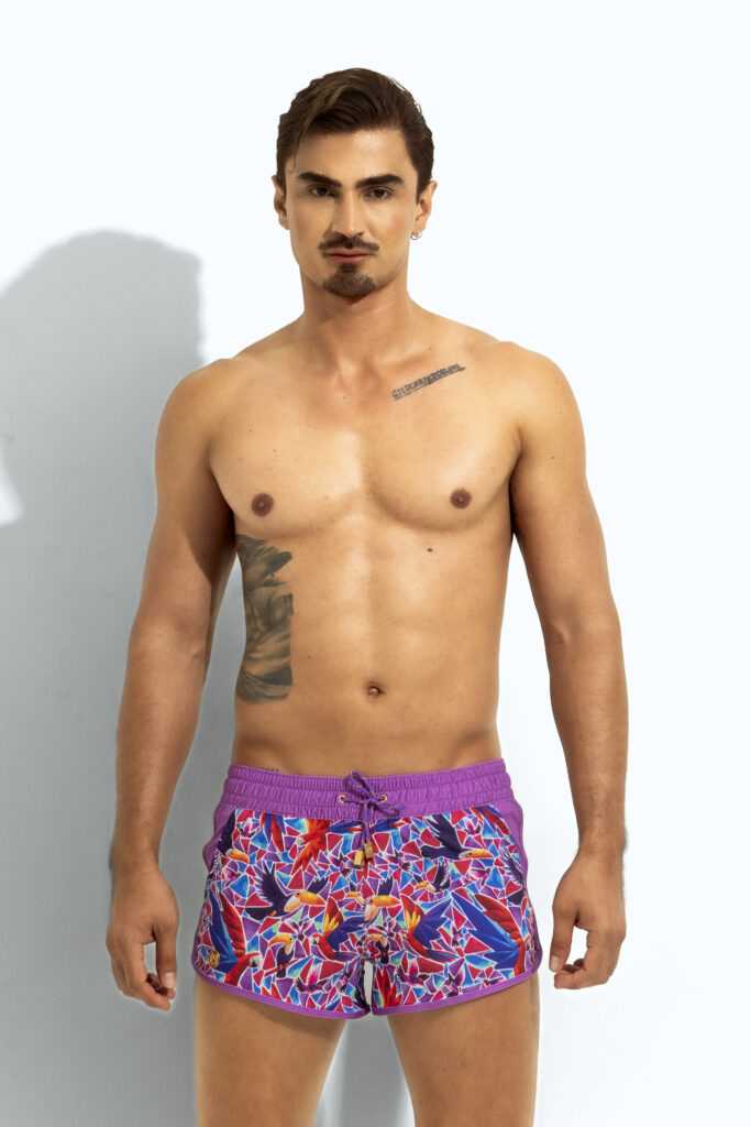 Swim Short - Plumage by Poxeidon