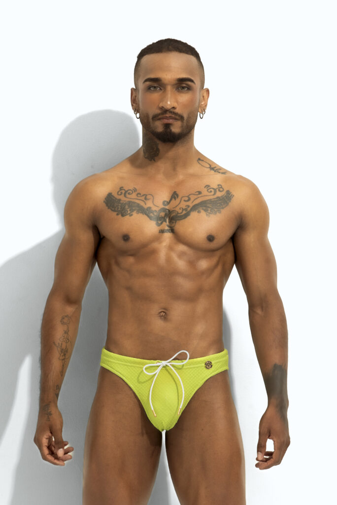 Swimbrief for men Toxic Kiwi