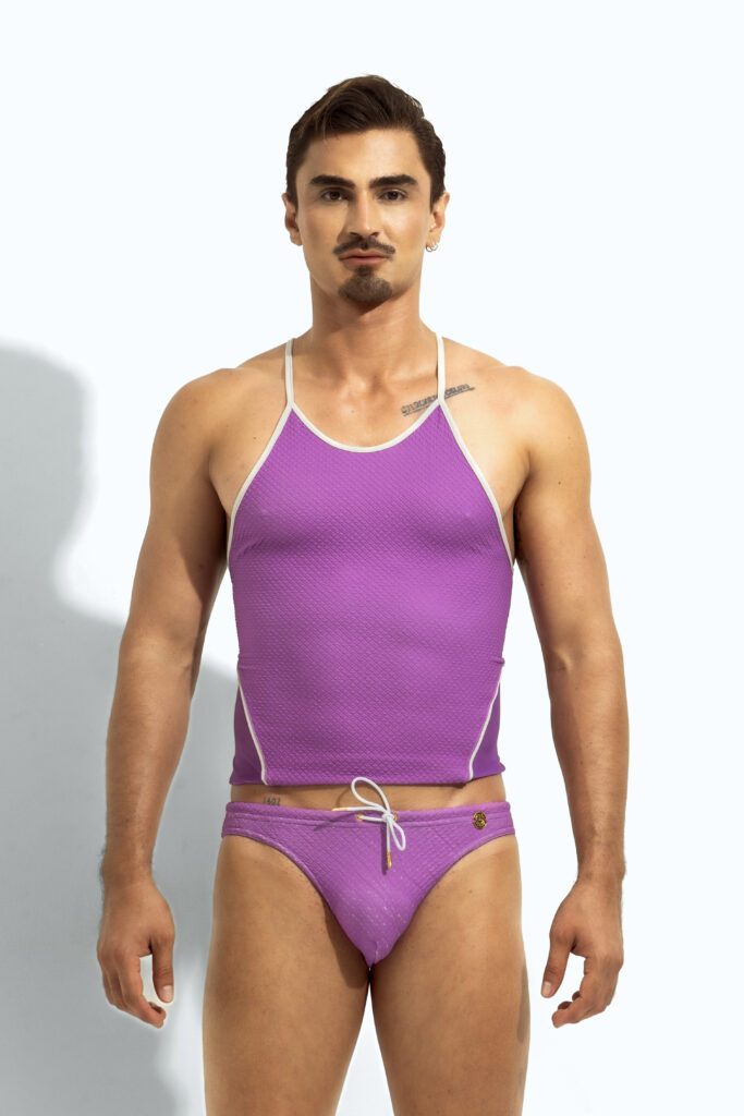 Tank Top for men Iris Feather