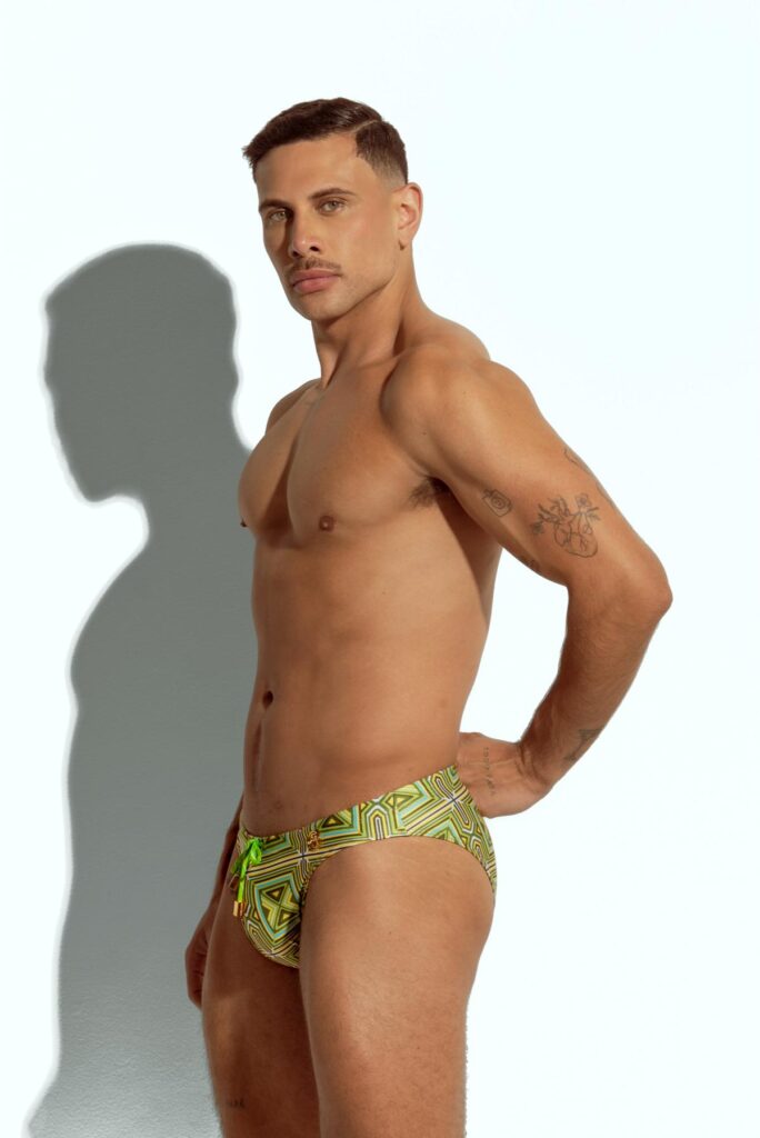 Swimbrief for men Serpent Mosaic